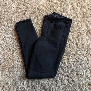 American Eagle black high rise jegging